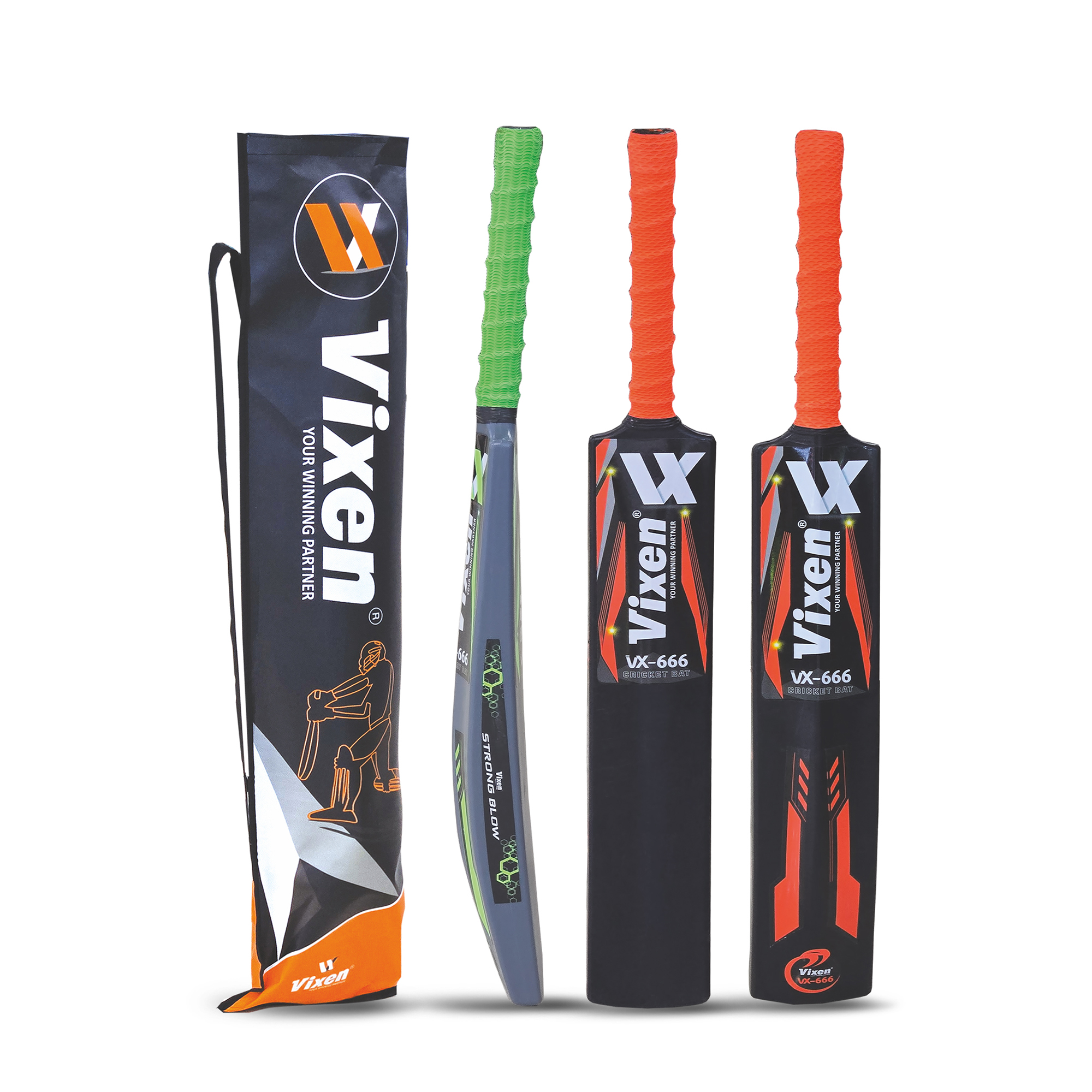CRICKET PLASTIC BAT VX 666