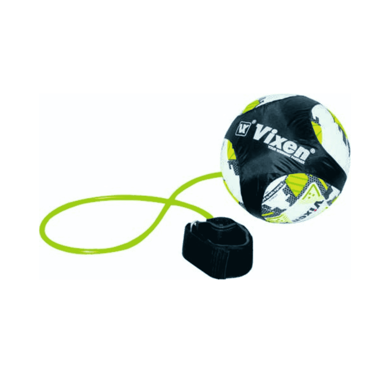 SOCCER KICK TRAINER WITH RESISTANCE TUBE & WRIST BAND