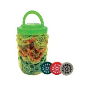 CARROM STRIKER SHEET 45 × 5 MM PRINTED