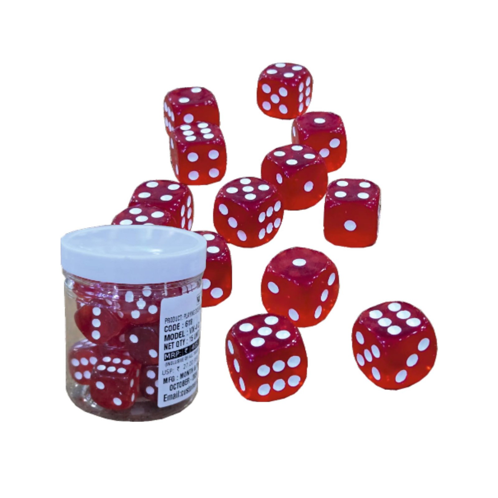 PLAYING DICE NO. 20 VX - 04 C - 20