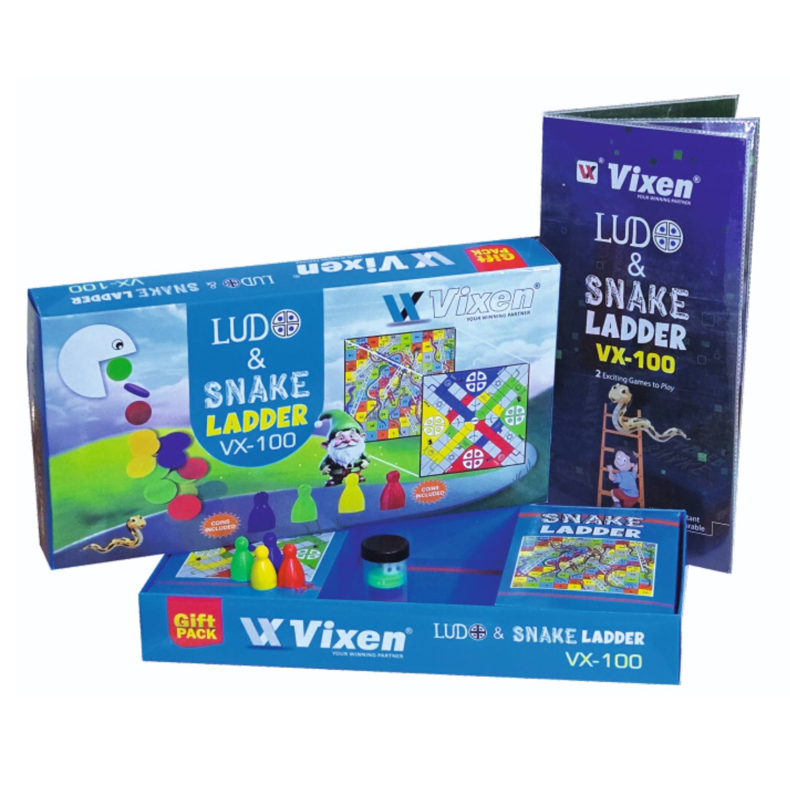 LUDO & SNAKE LADDER VX 100 GIFT BOX