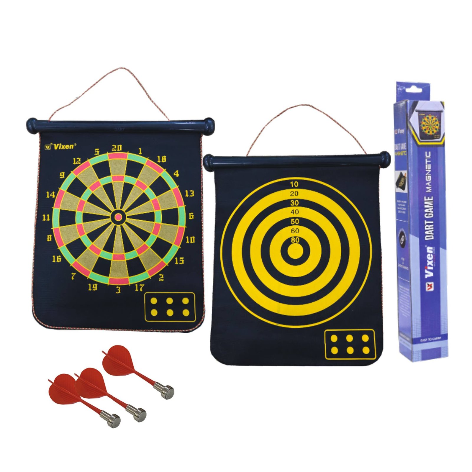 VIXEN DART BOARD MAGNETIC IN BOX